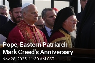 Pope, Eastern Patriarch Mark Creed's Anniversary