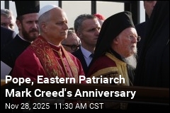Pope, Eastern Patriarch Mark Creed's Anniversary