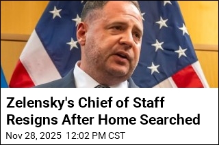 Zelensky's Chief of Staff Resigns After Home Searched