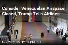 Trump Tells Airlines to Stay Out of Venezuelan Airspace