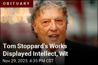 Tom Stoppard&#39;s Works Displayed Intellect, Wit