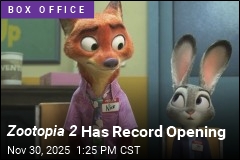 Zootopia 2 Has Record Opening