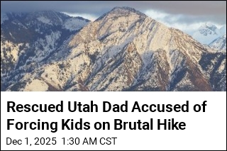 Rescued Utah Dad Accused of Forcing Kids on Brutal Hike
