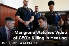 Mangione Watches Video of CEO's Killing in Hearing