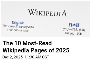 The Most-Read Wikipedia Page of 2025 Belongs to Charlie Kirk