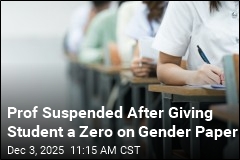 College Student Flunks Gender Essay; Her Prof Gets Suspended