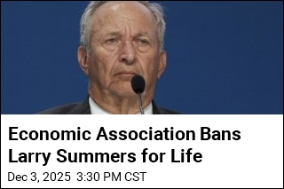 Economic Association Bans Larry Summers for Life