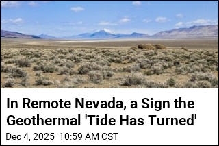 AI Startup Claims a Big Geothermal Find in Nevada