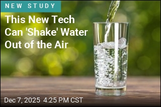 Ultrasound Waves Can Turn Air Into H2O