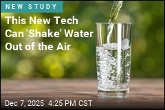 Ultrasound Waves Can Turn Air Into H2O