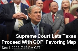 Supreme Court Lets Texas Proceed With GOP-Favoring Map