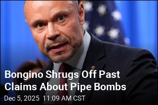 Bongino Shrugs Off Past Claims About Pipe Bombs