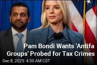 Pam Bondi Instructs Agencies to Probe &#39;Antifa Groups&#39;