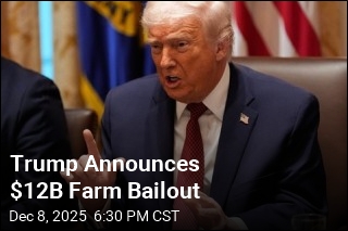 Trump Unveils $12B Aid Package for Farmers