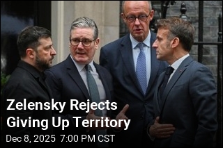 Zelensky Rejects Giving Up Territory