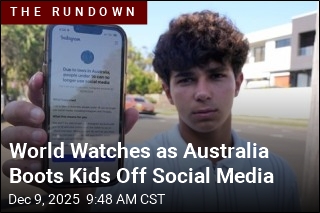 World Watches as Australia Boots Kids Off Social Media