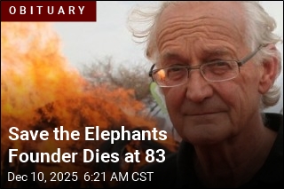 Save the Elephants Founder Dies at 83