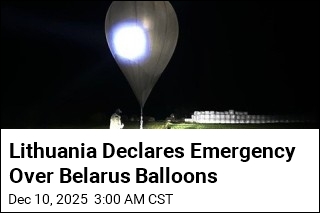 Lithuania Declares Emergency Over Belarus Balloons