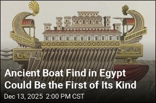 Ancient Boat Find in Egypt Could Be the First of Its Kind