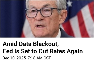 Fed Set to Cut Rates Again, Flying Blind on Key Data