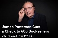 James Patterson Sends 600 Booksellers a Holiday Surprise