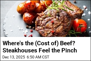 Steakhouses Feel the Pinch of Rising Beef Prices