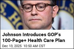 Johnson Intros GOP's 100-Page+ Health Care Plan