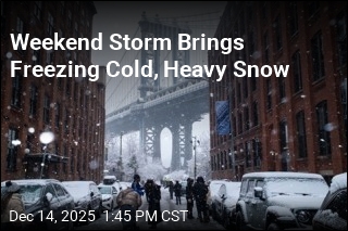 Weekend Storm Brings Freezing Cold, Heavy Snow