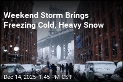 Weekend Storm Brings Freezing Cold, Heavy Snow