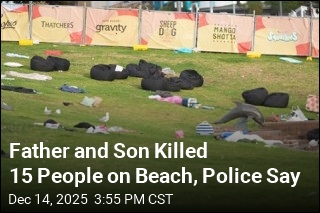 Father and Son Killed 15 People on Beach, Police Say