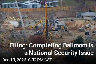 Filing: Completing Ballroom Is a National Security Issue