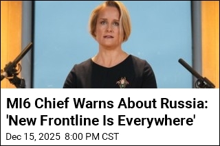 UK's Spy Chief Warns Threat From Russia Is Escalating