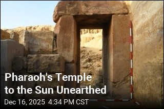 Pharaoh's Temple to the Sun Unearthed
