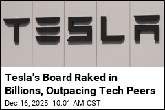 Tesla Board Raked in $3B, Far Outpacing Tech Peers