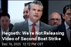 Hegseth: We're Not Releasing Video of Boat Strike