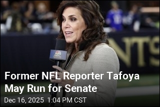 Former NFL Reporter Tafoya May Run for Senate