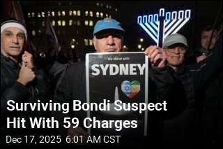 Bondi Shooting Suspect Hit With Murder, Terror Charges