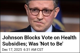 Johnson: Vote on ObamaCare Subsidies Was 'Not to Be'