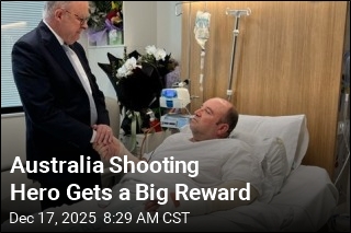 Australia Shooting Hero Gets a Big Reward