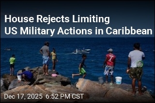 House Rejects Limiting US Military Actions in Caribbean