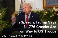 In Speech, Trump Announces $1,776 Checks to US Troops