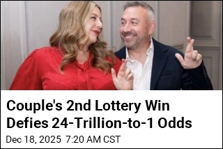 Couple Defies 24-Trillion-to-1 Odds With 2nd Lottery Win