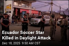 Ecuador Soccer Star Shot Dead on Street