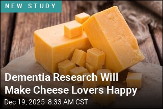 Dementia Research Will Make Cheese Lovers Happy