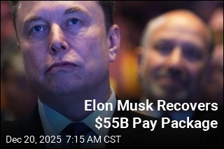 Elon Musk Recovers $55B Pay Package
