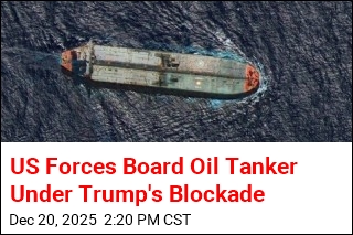 US Forces Board Oil Tanker Under Trump's Blockade