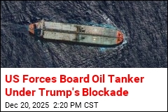 US Forces Board Oil Tanker Under Trump's Blockade