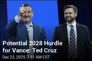 Vance Could Have a 2028 Hurdle in Ted Cruz