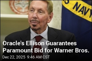 Larry Ellison Personally Backs Paramount's Bid for Warner