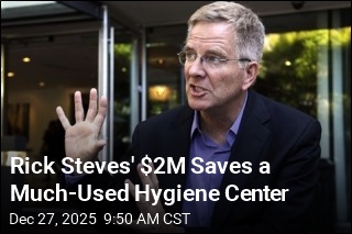 Rick Steves' $2M Saves a Much-Used Hygiene Center
